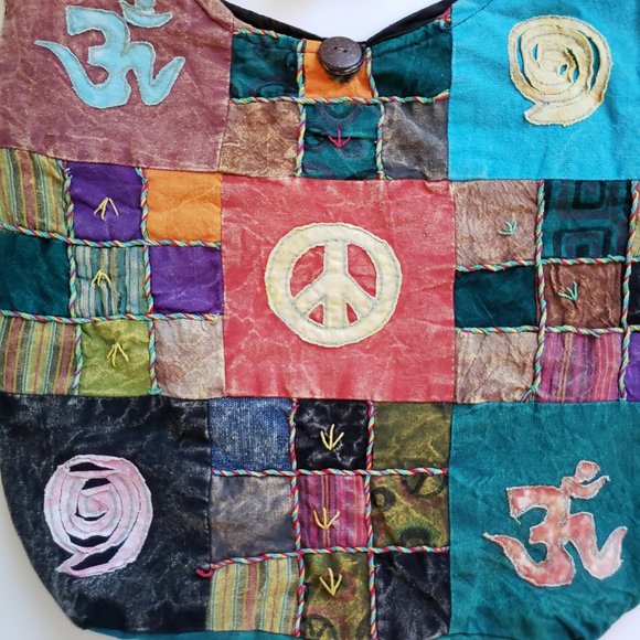 Cute Fabric bohemian bag, NWOT. - Picture 12 of 14